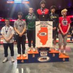 2026 Charlie Wittmer. WR. IHSA State. Podium