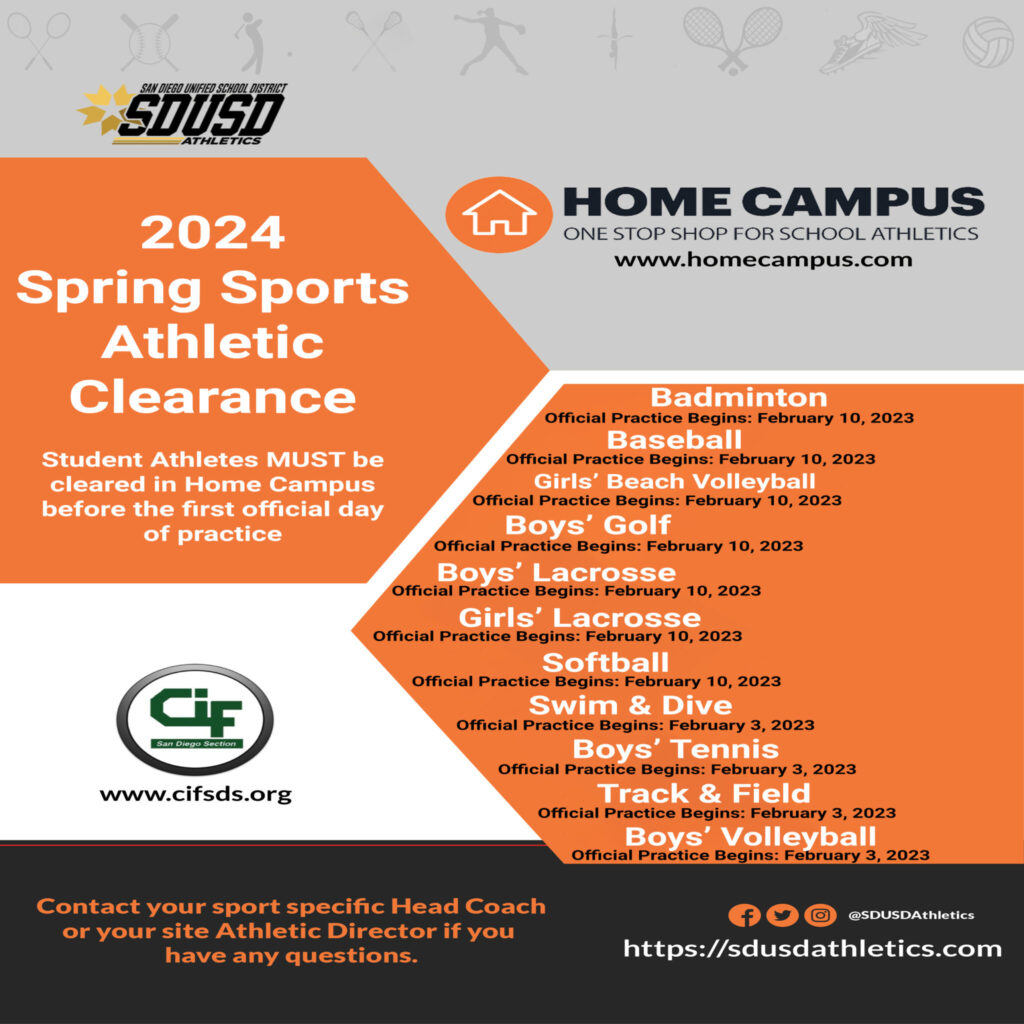 Spring Sports Athletic Clearance