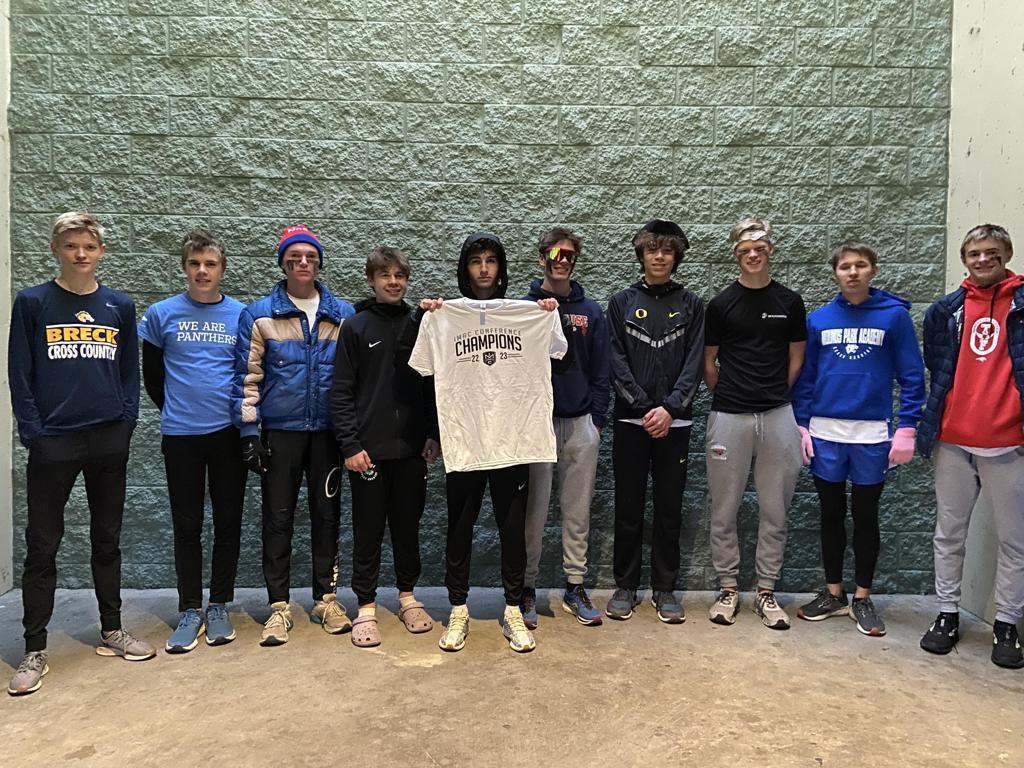 2022 Boys Cross Country Top 10 Finishers