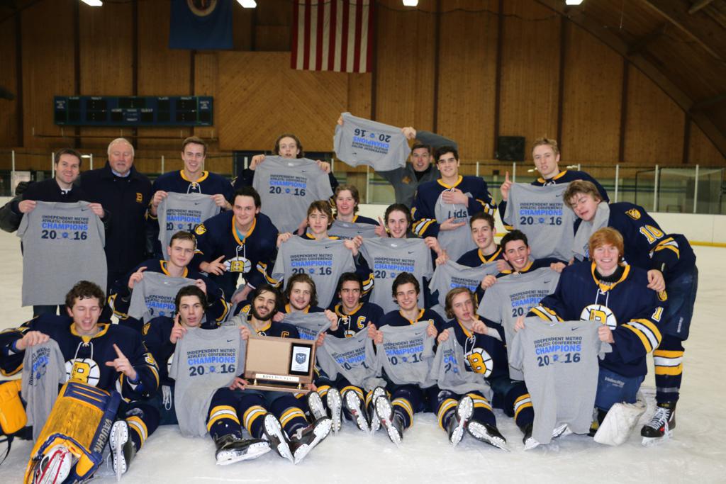 2016 Boys Hockey Champion, Breck School