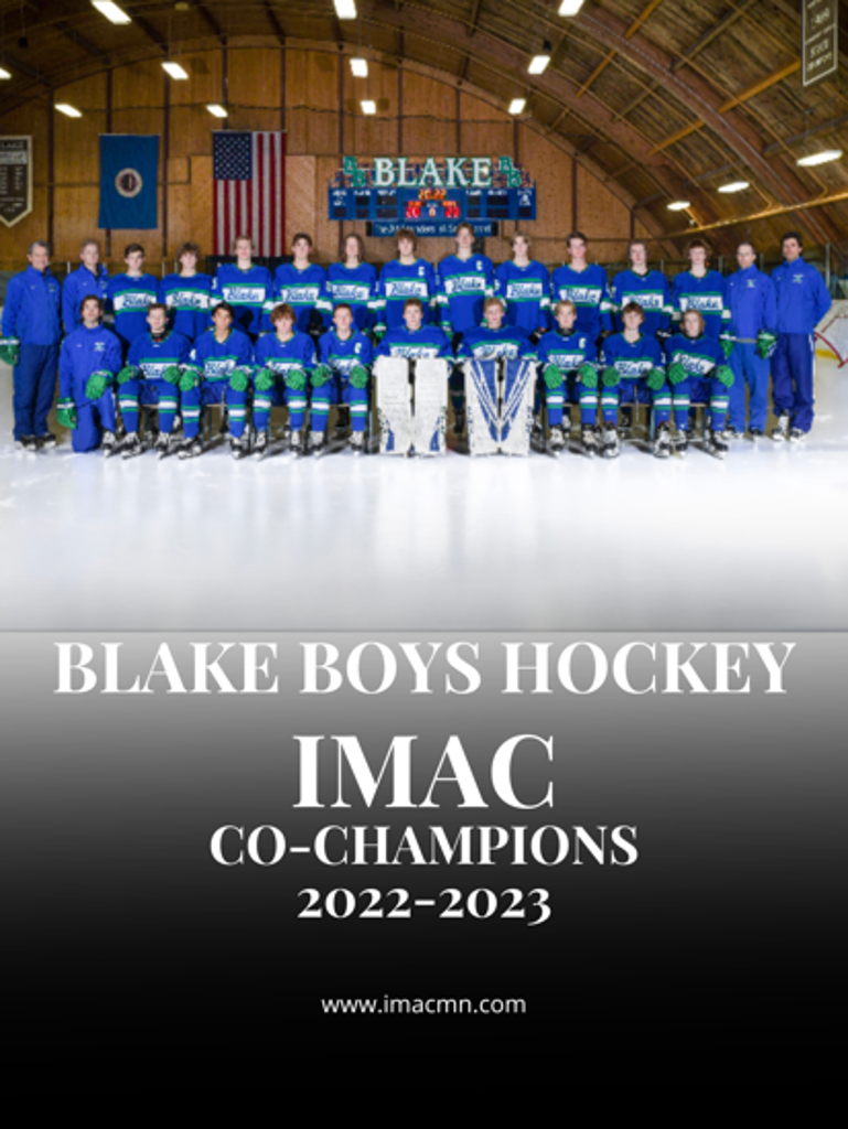 2023 Boys Hockey Co-Champion, The Blake School