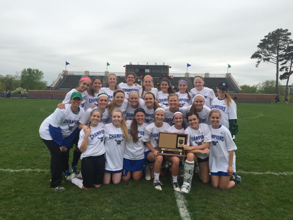 2015 Girls Lacrosse Champion, The Blake School