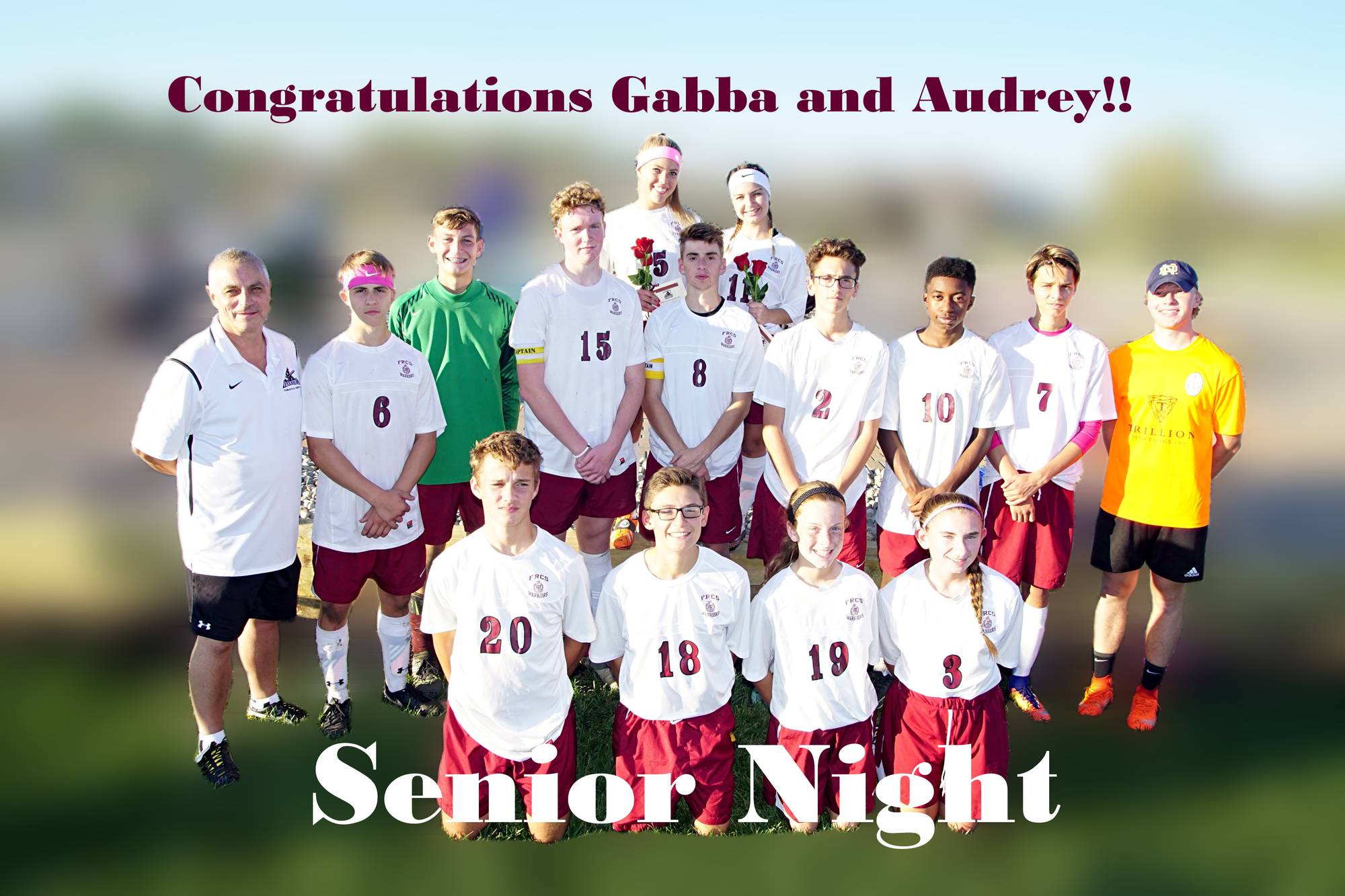Our 2017-18 Varsity Soccer team photo