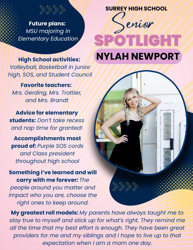 Nylah Newport Senior Spotlight