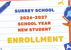 2026 enrollment is open on white background and word enrollment is in yellow