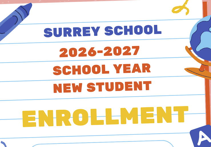 2026 enrollment is open on white background and word enrollment is in yellow