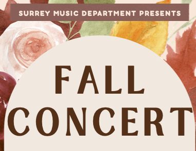 F A L L C O N C E R T OCTOBER 27 , 2026 7:00 PM WALHAUG GYM JUNIOR HIGH BAND CHOIR JAZZ BAND HIGH SCHOOL BAND