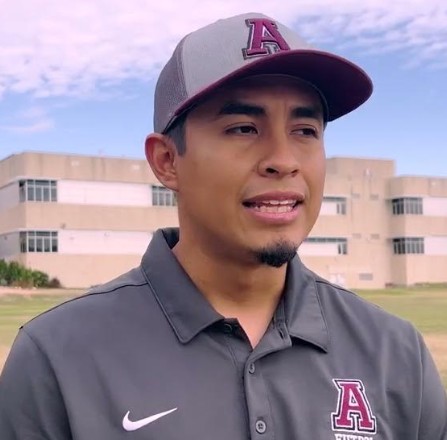 This is Austin High Boys Soccer Coach Cristian Rios