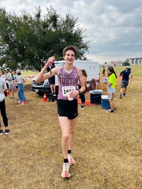 This photo is of Austin High Cross Country Team 2025.