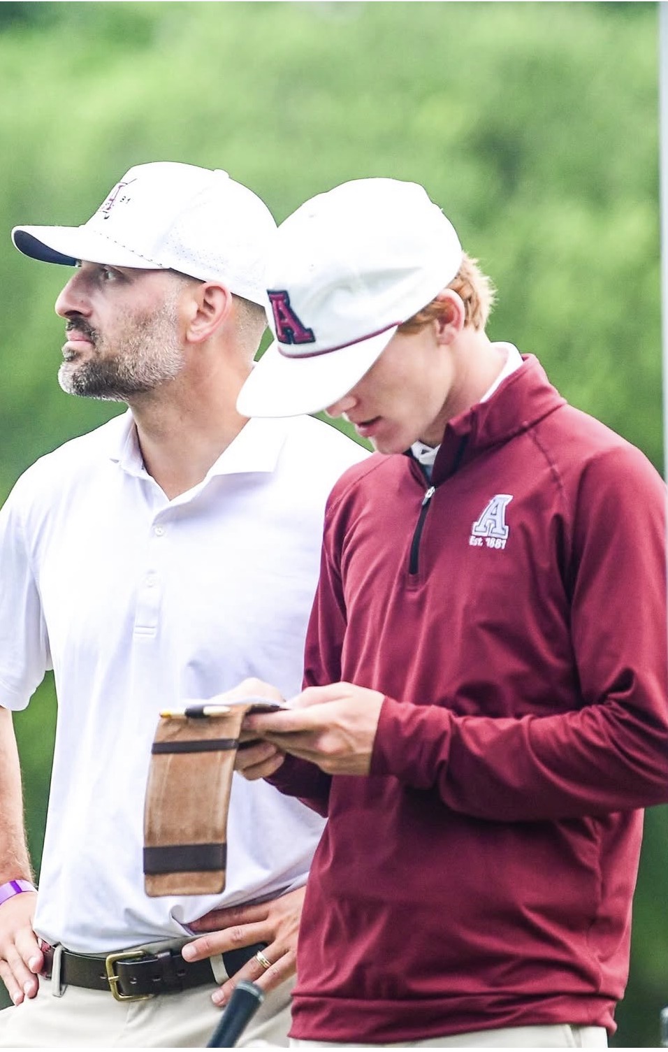 Austin Maroons golfer at State Championship