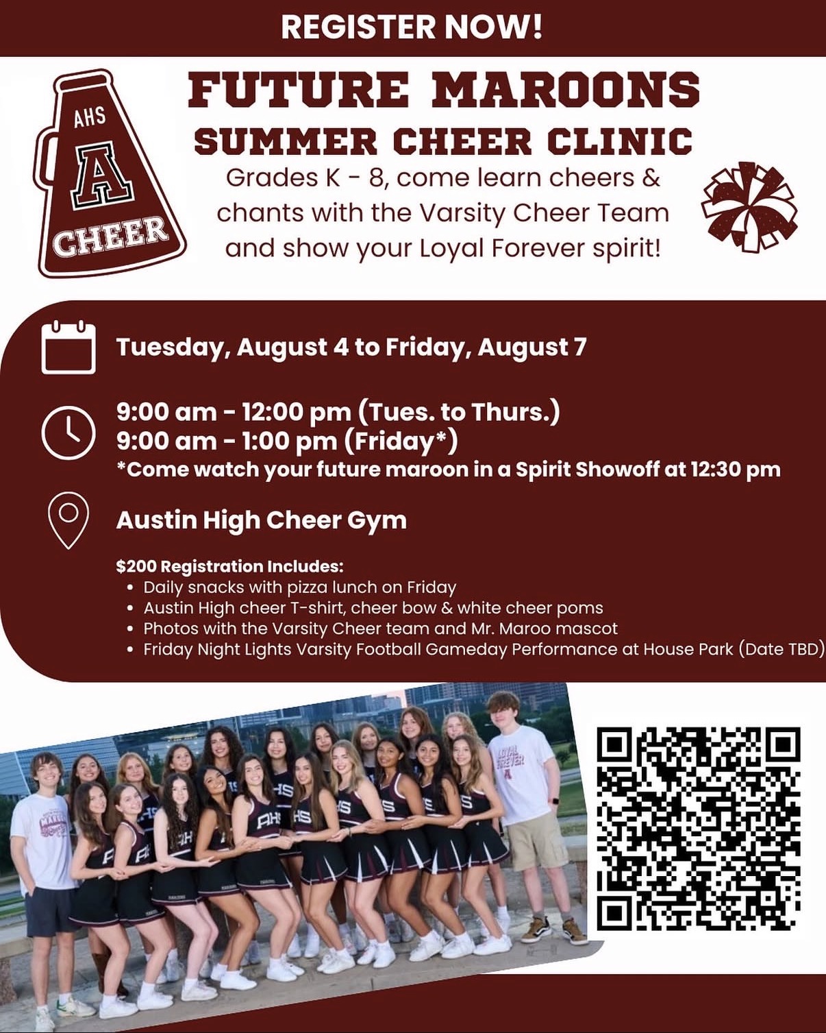 AHS Cheer Camp
