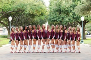 AHS Volleyball 2026 Team Photo. Whole team pictured in the team photo of Maroons volleyball.