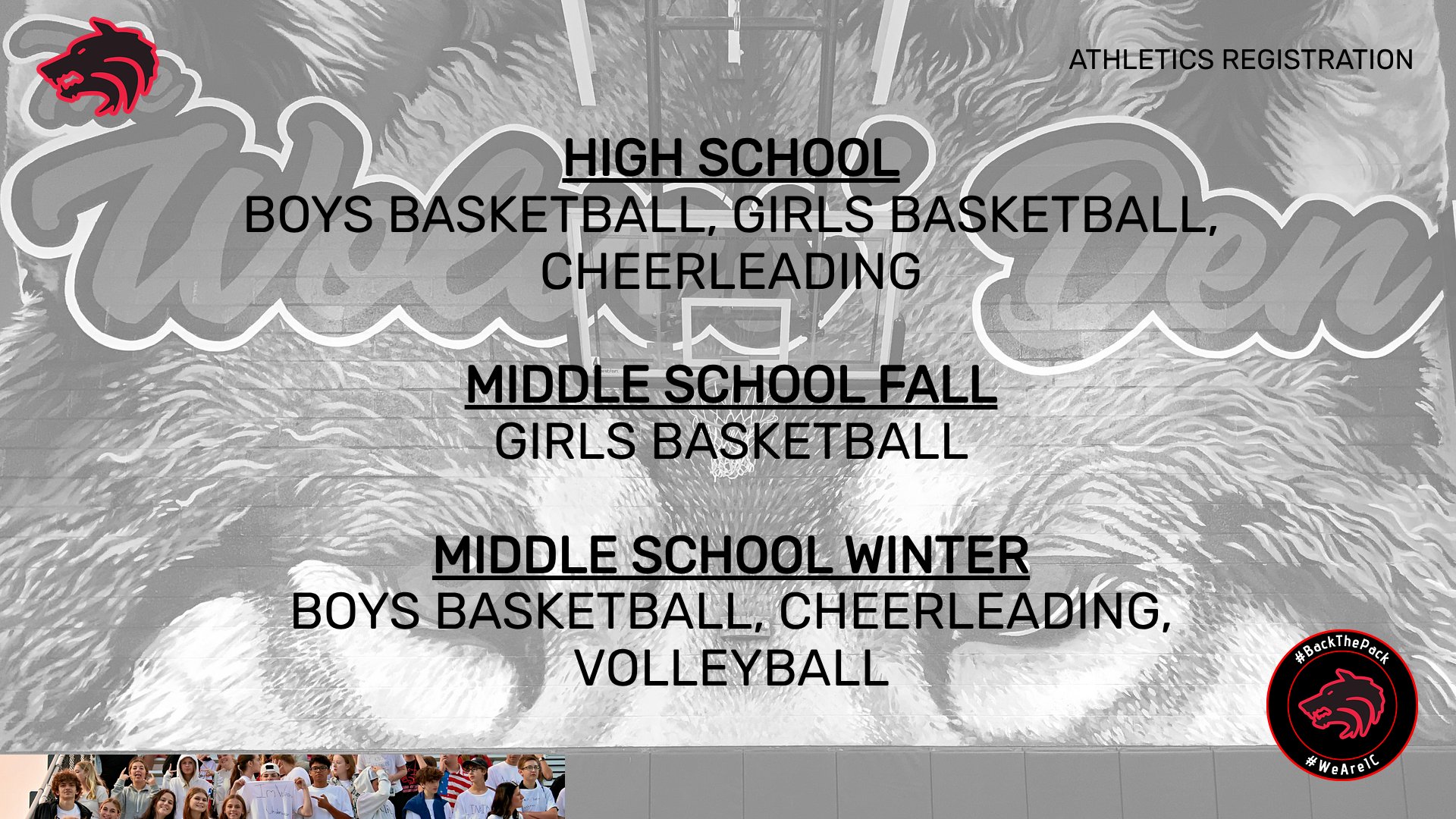 Winter Registration