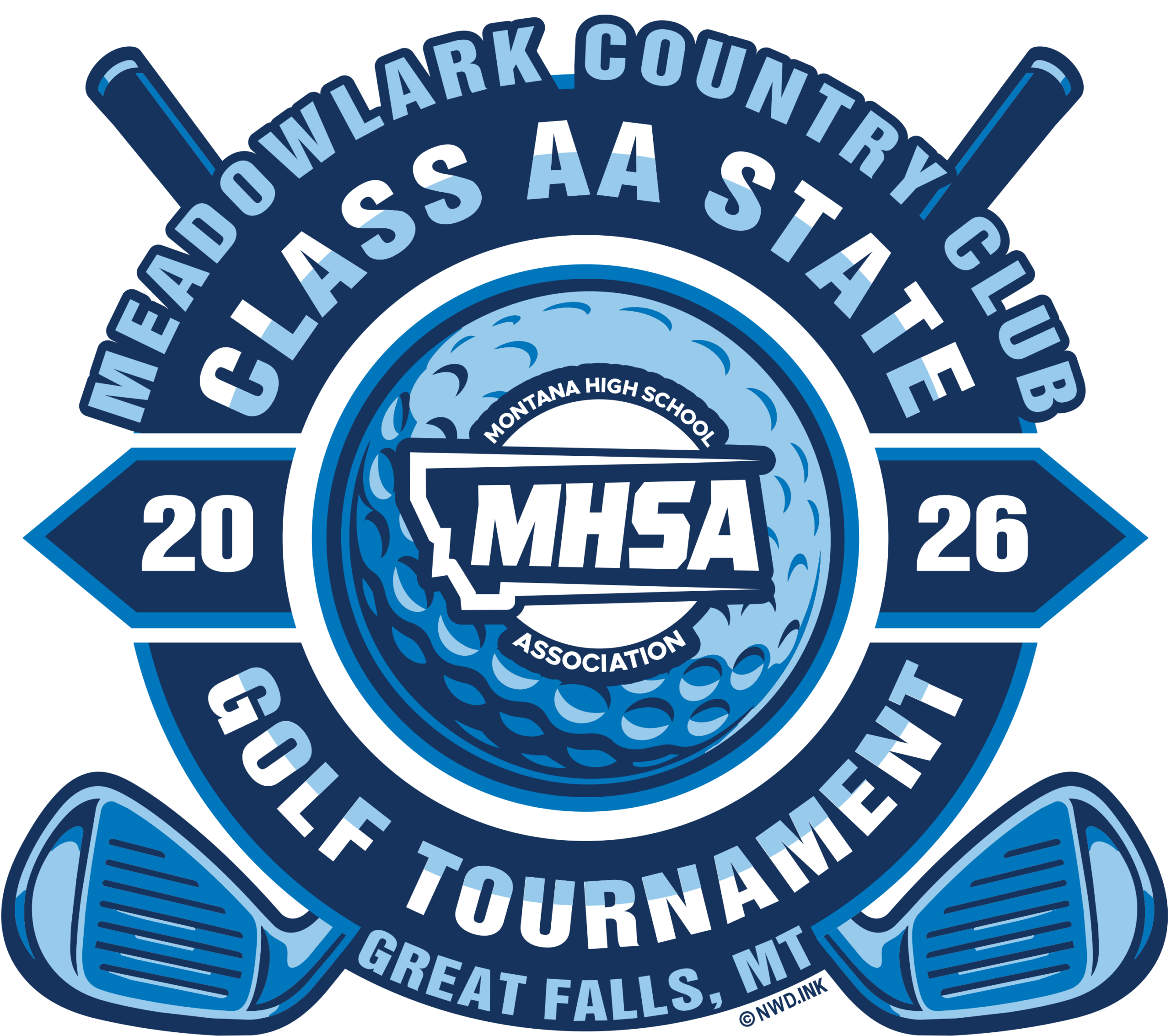 AA State Logo Golf
