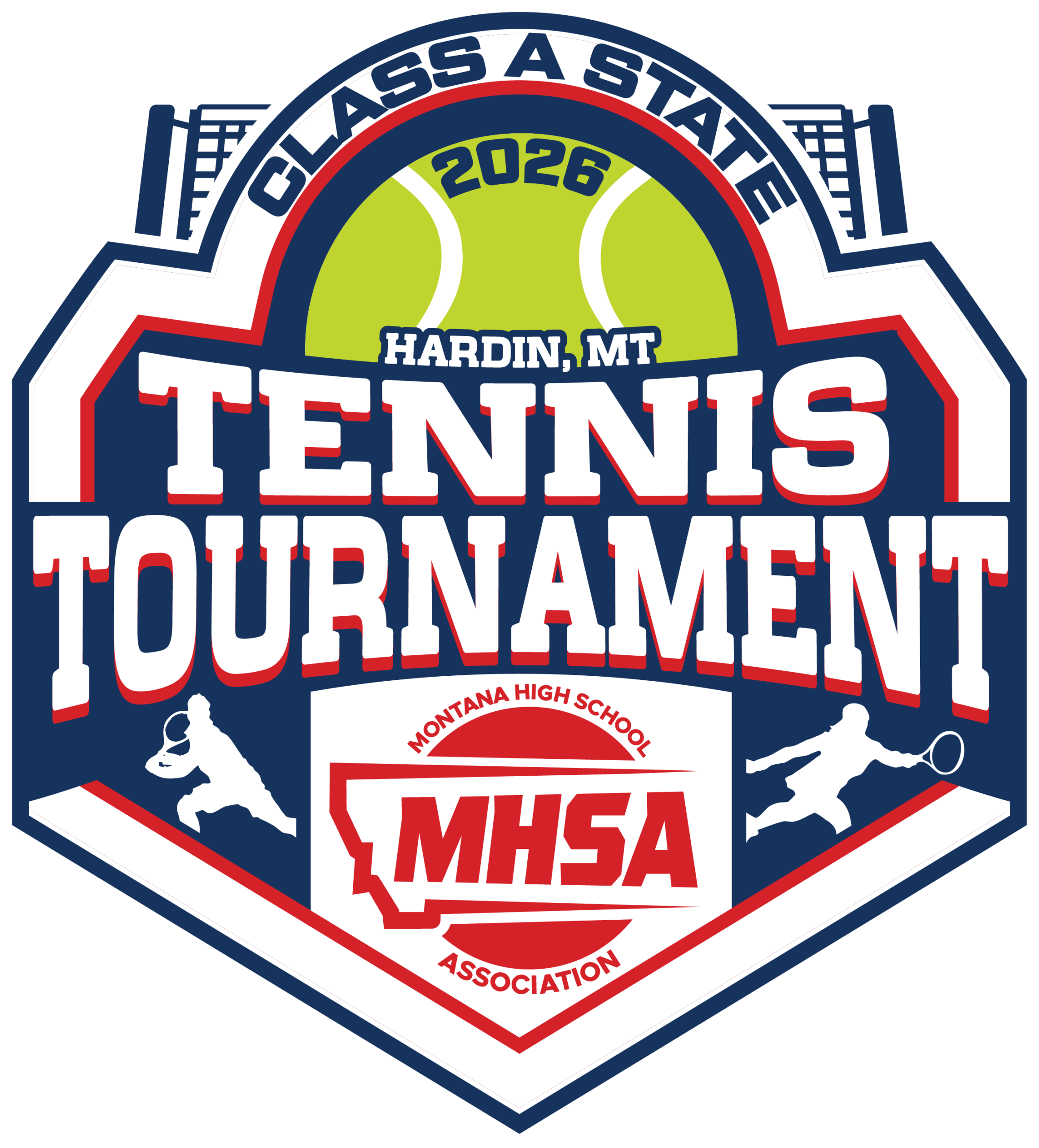 State A Tennis Logo