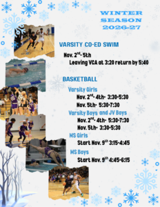 Winter Tryouts
