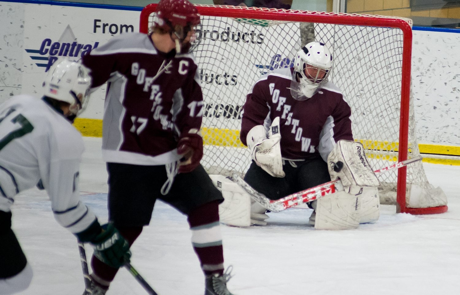 Holt Makes Save During Bauer Classic