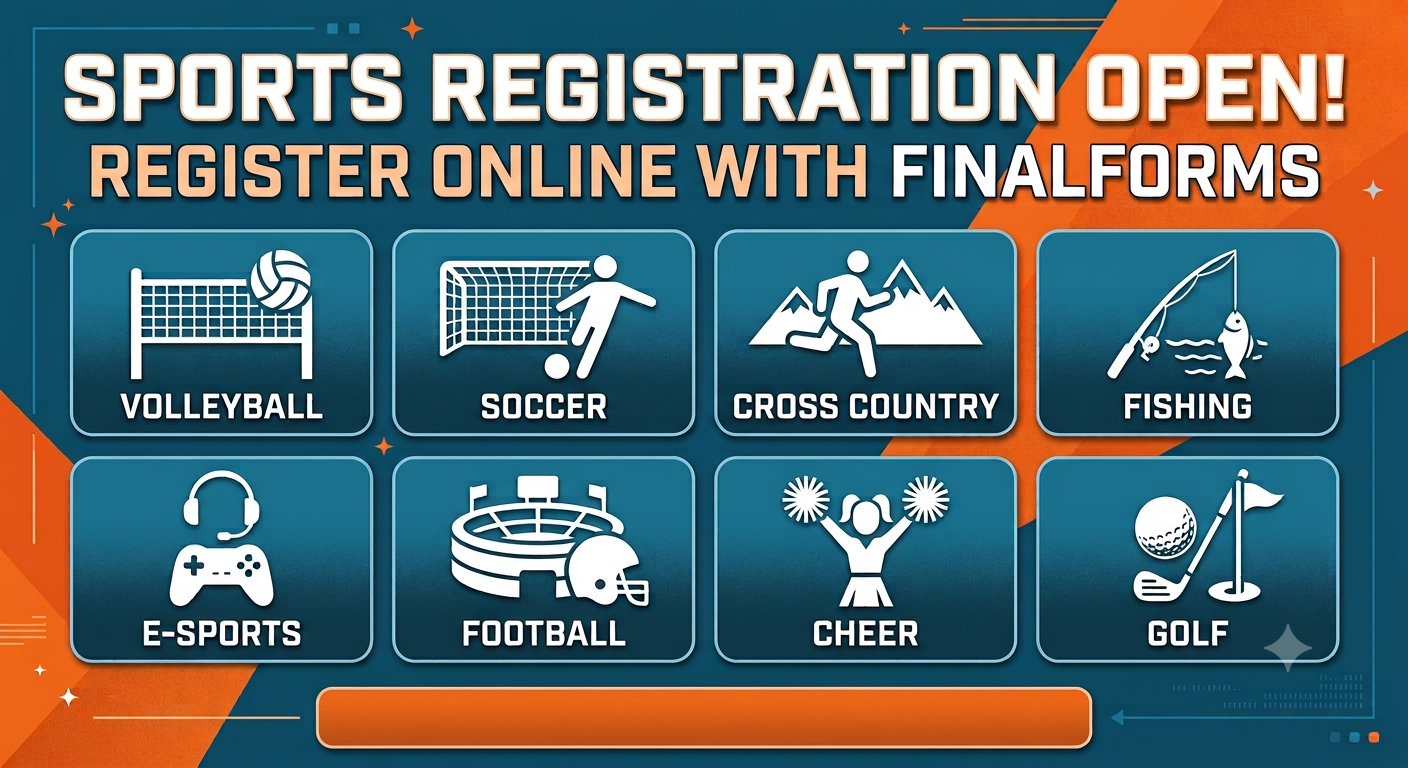 Register for athletics