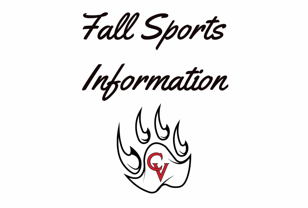 Fall sports information