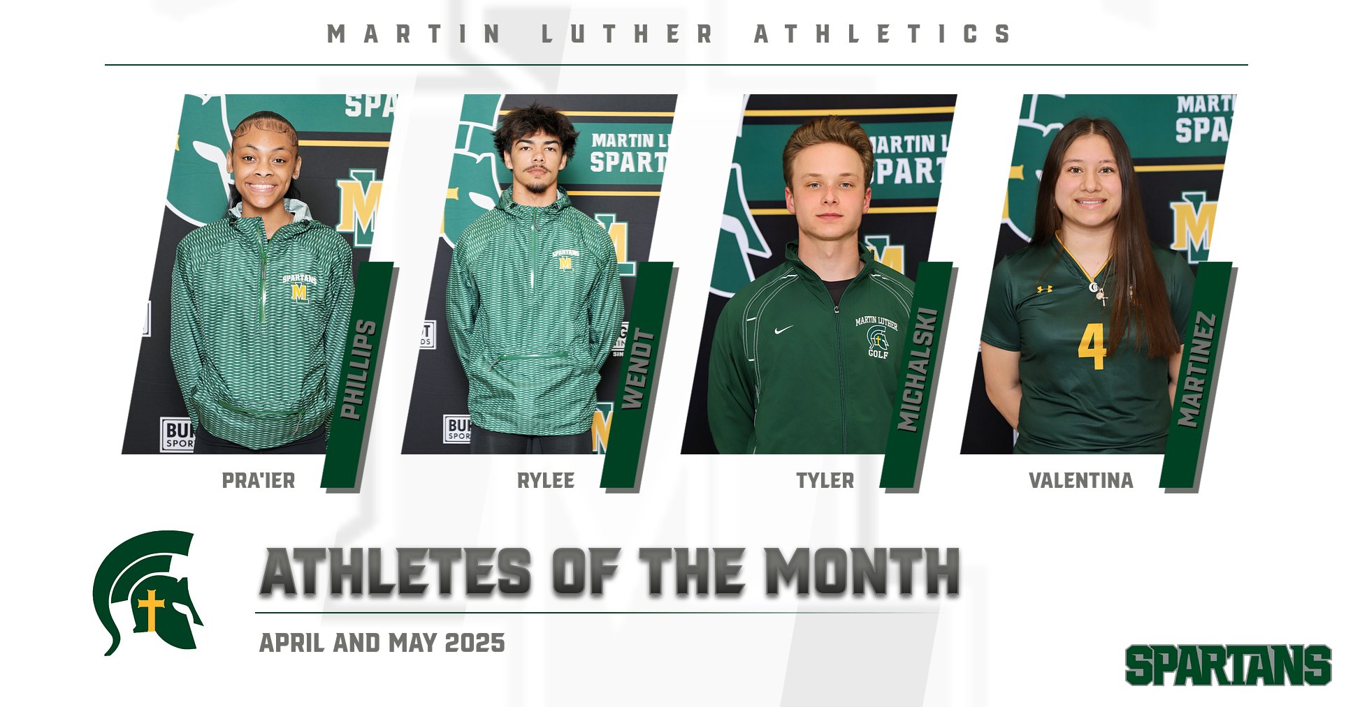 BSG Athletes of the Month for April & May 2025 Announced