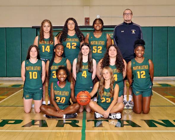 Girls Basketball JV Team Photo