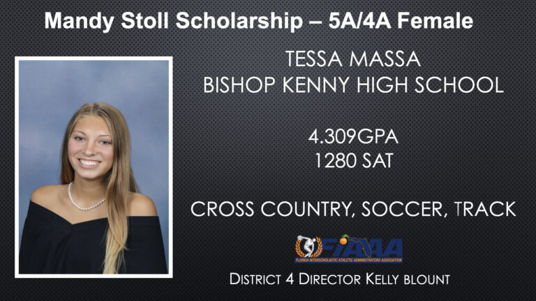 Mandy Stoll Scholarship – 5A/4A Female
