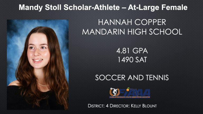 Mandy Stoll Scholar-Athlete – At-Large Female