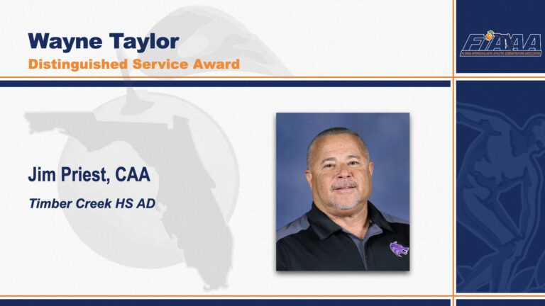 2025 Wayne Taylor Recipient - Jim Priest