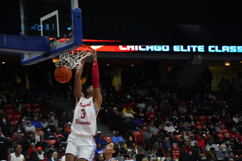 Kenwood senior guard and Nevada commit Trey Pettigrew throws it down