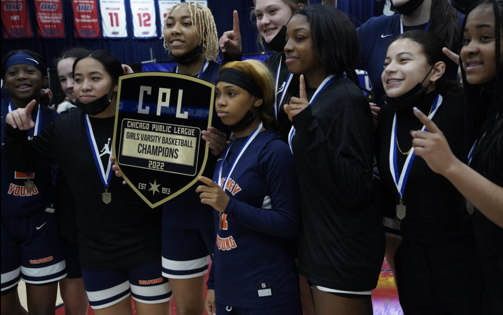 Whitney Young celebrates winning the CPL championship. Photo by CPL