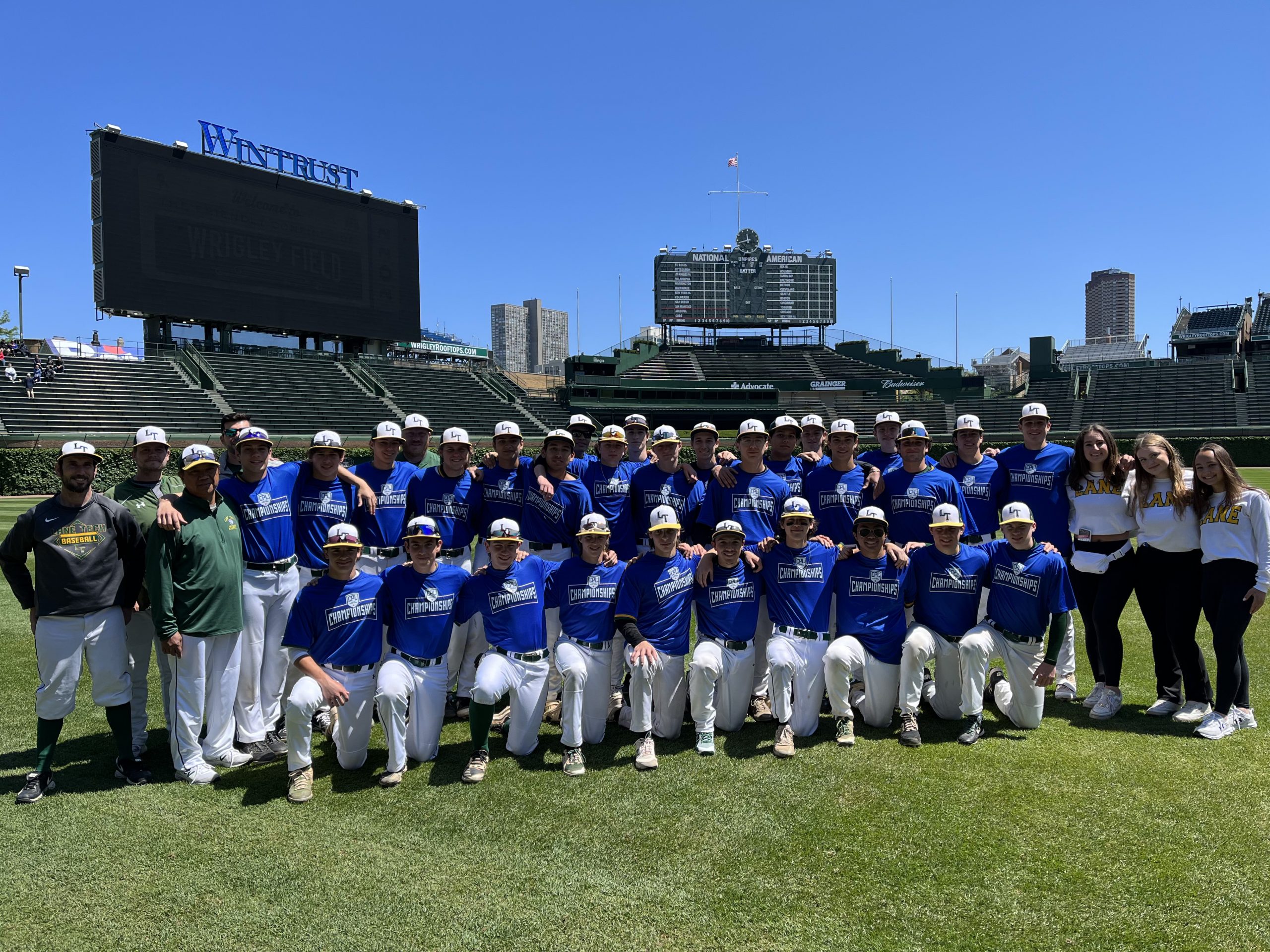 2022 Lane Tech (Champion Shirts) Baseball City Champions