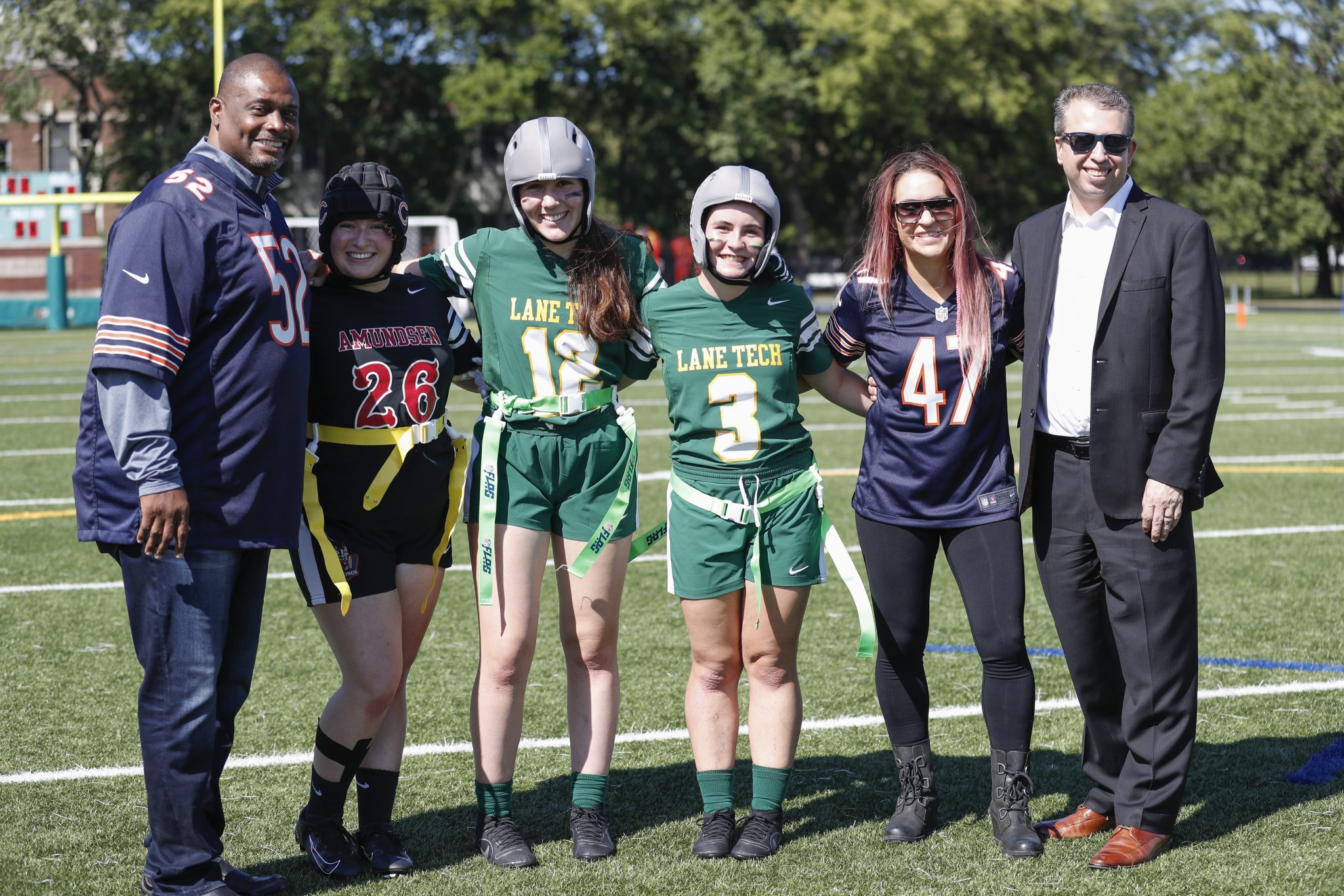 Chicago Bears to host girls' flag football state championship