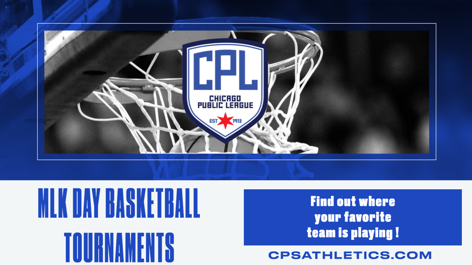 MLK Weekend Shootout/Tournament Pairings Chicago Public League (IL)