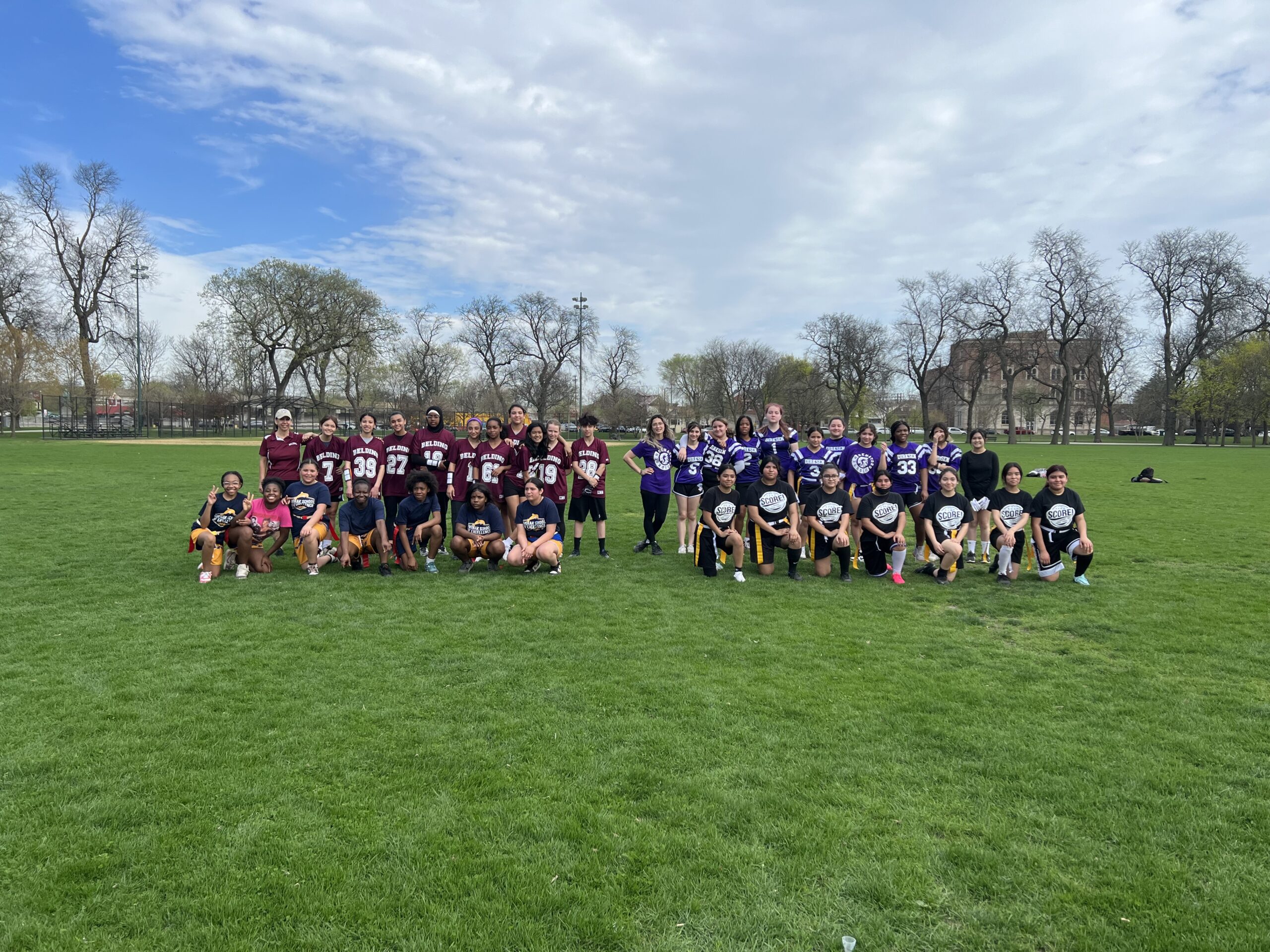 Photos: Girls flag-football championship at the Chicago Bears' Halas Hall