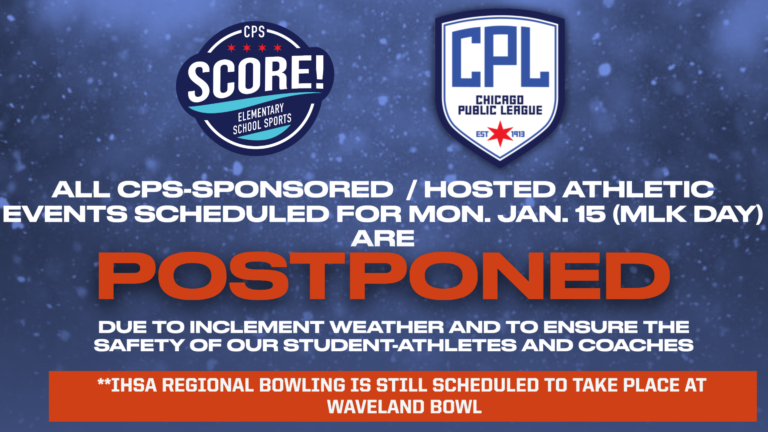Weather Postponement Jan 15