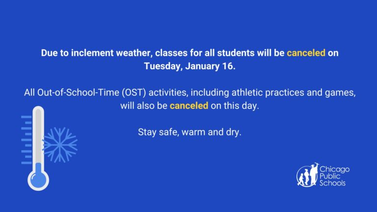 CPS Classes Canceled