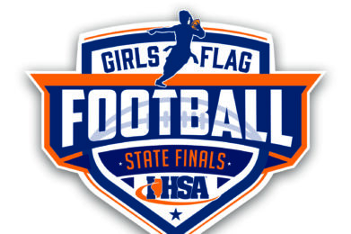 IHSA Girls Flag Football. LOGO