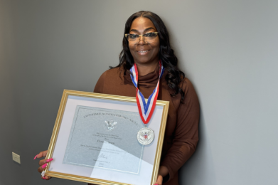 Cynthia Irvin Presidential Achievement