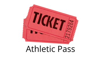 Athletic pass ticket icon