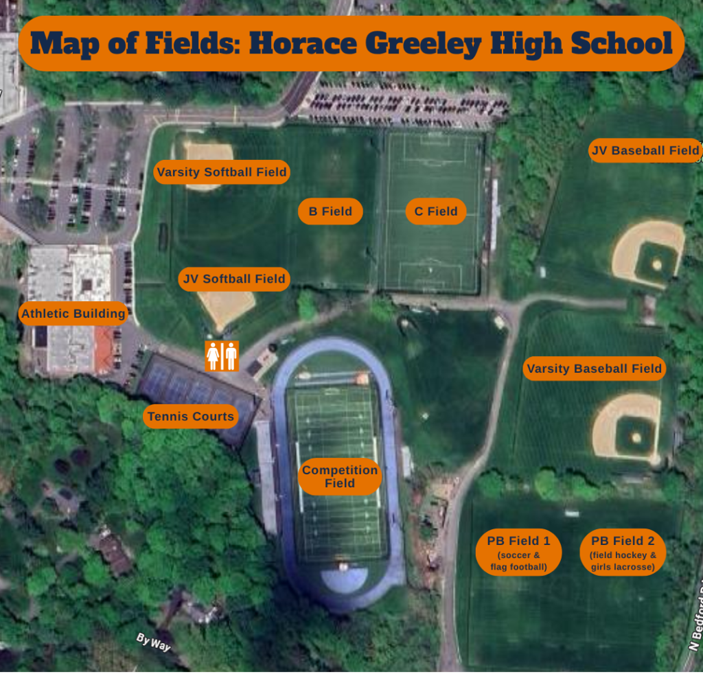 Map of Greeley Fields