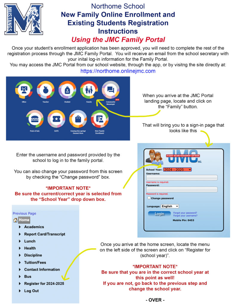 JMC Online Registration