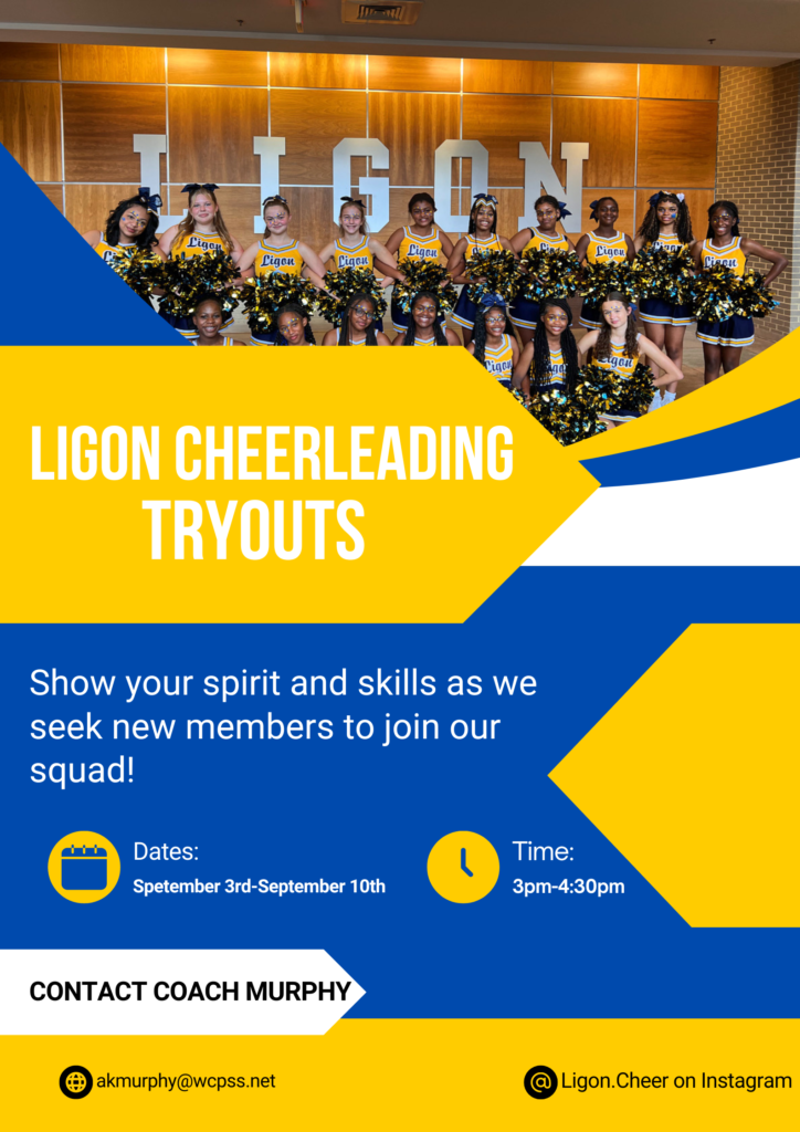 Cheer Tryout Flyer