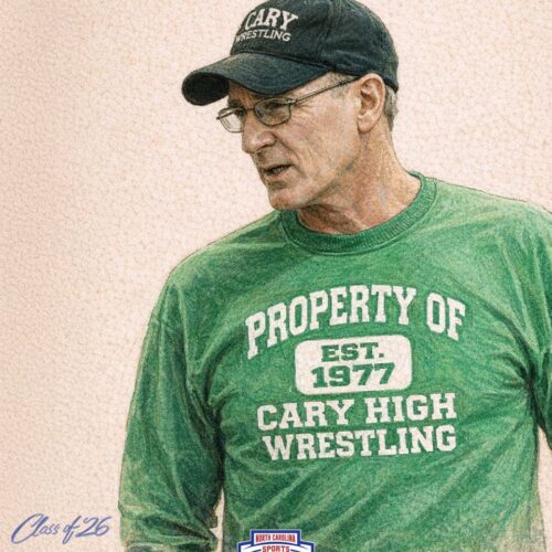 Jerry Winterton, Cary wrestling coach NCSHOF