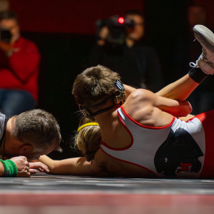 Wrestling on the mat