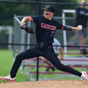 Cole Hubert on the mound