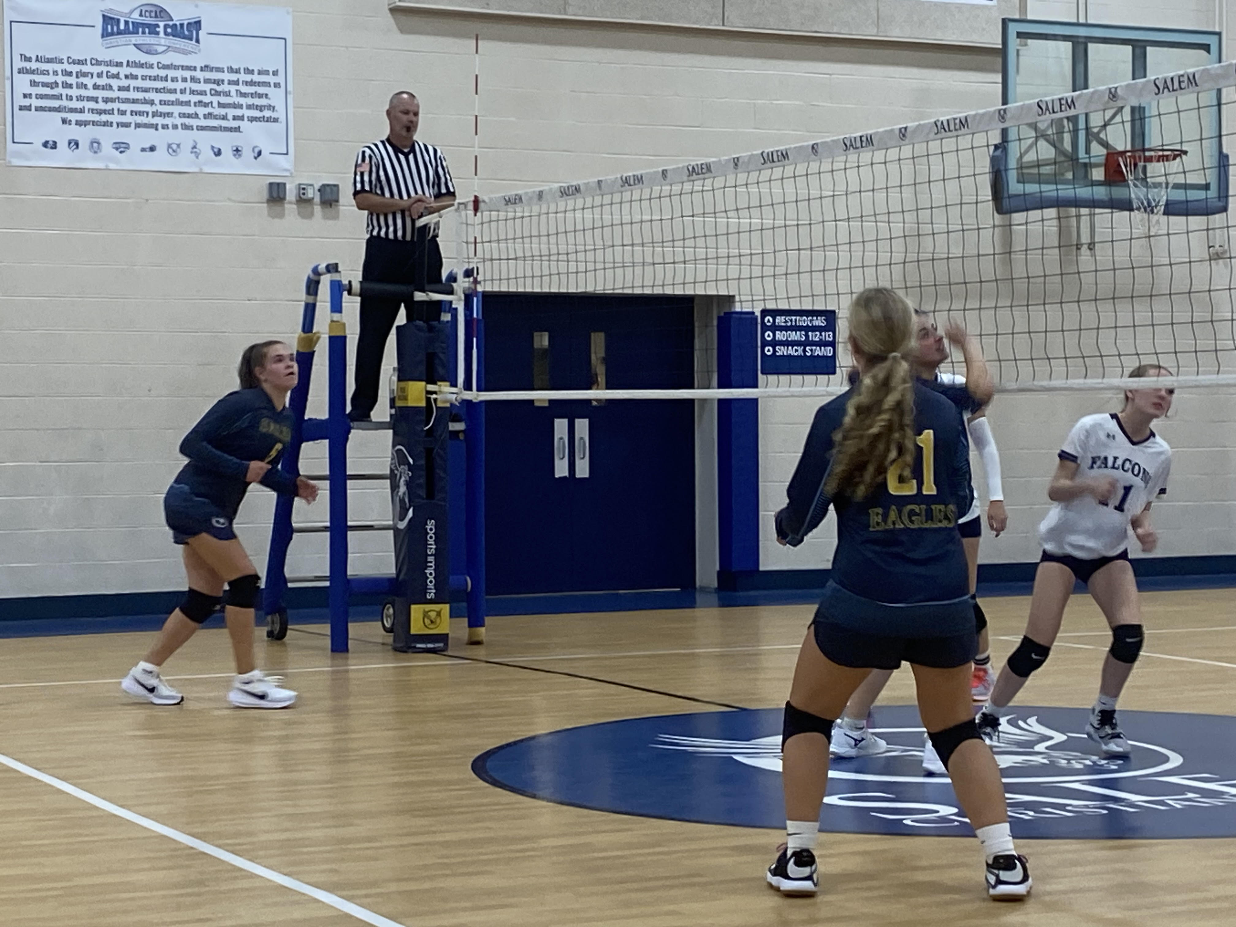 Featured Image - 🏐 Lady Eagles JV Fall in Thrilling 2–1 Battle with Salisbury Christian 🏐