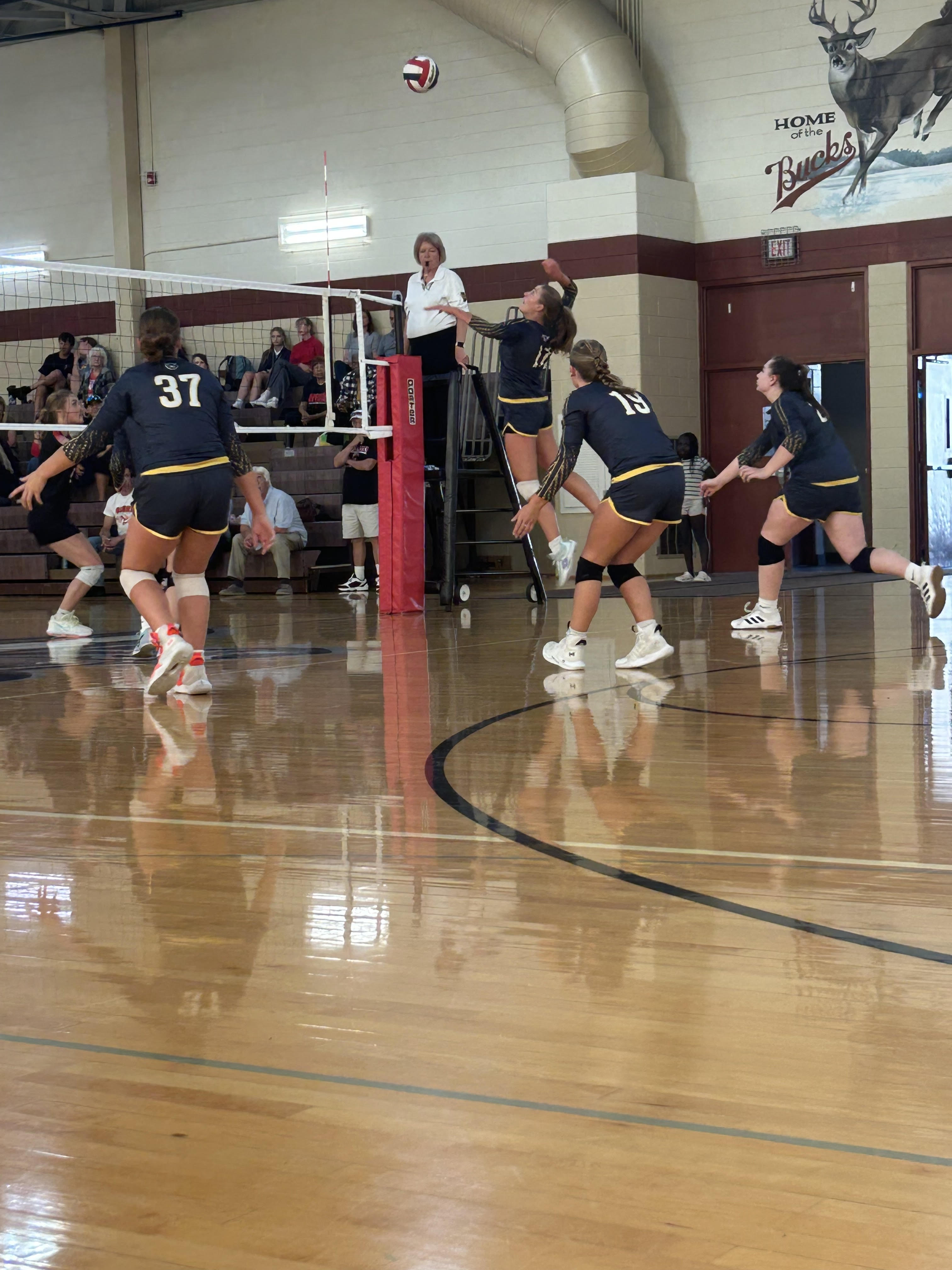 Featured Image - 🏐 Varsity Volleyball Sweeps Rival Upper Bucks Christian 🏐