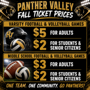 Fall Ticket Prices (26-27)