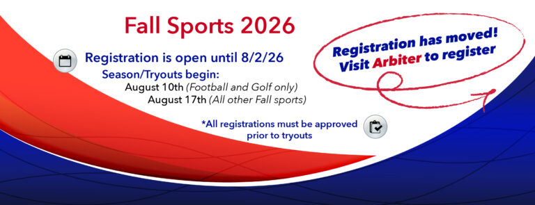 Fall 2026 Registration