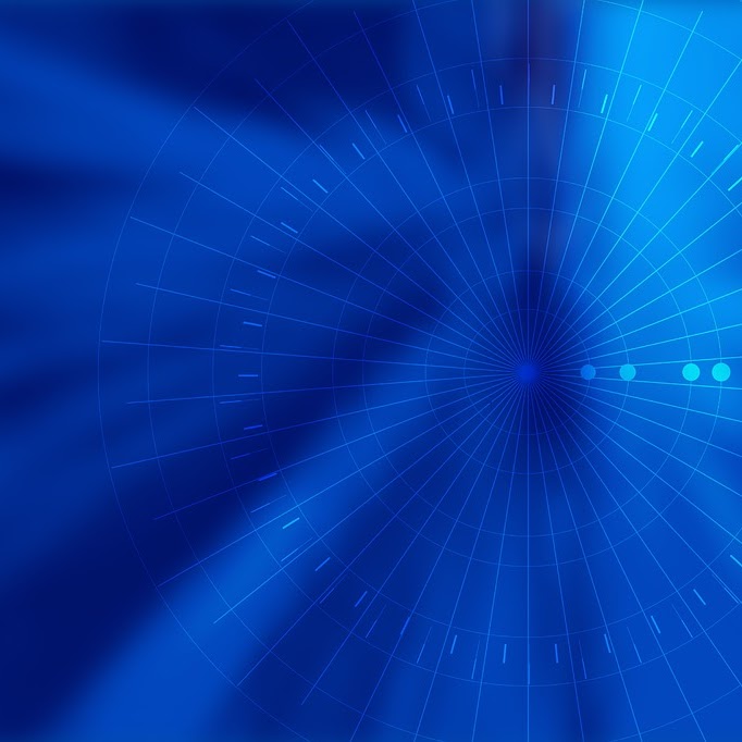 Sports Aurora Target Search Technology Future Blue